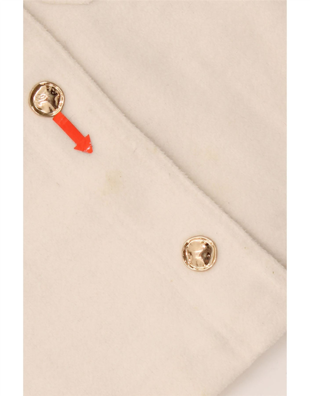 Zara Womens 4 Button Crop Blazer Jacket UK 10 Small White Polyester