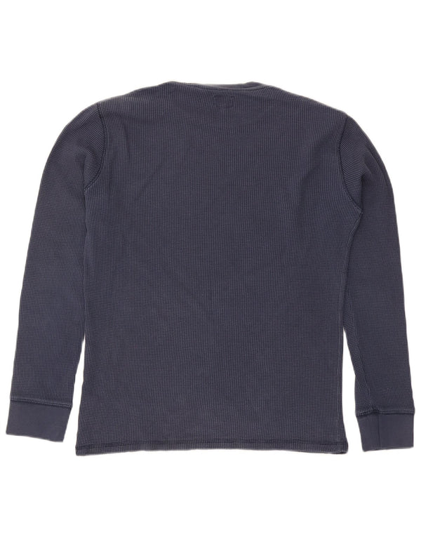 Levi's Mens Top Long Sleeve Small Navy Blue