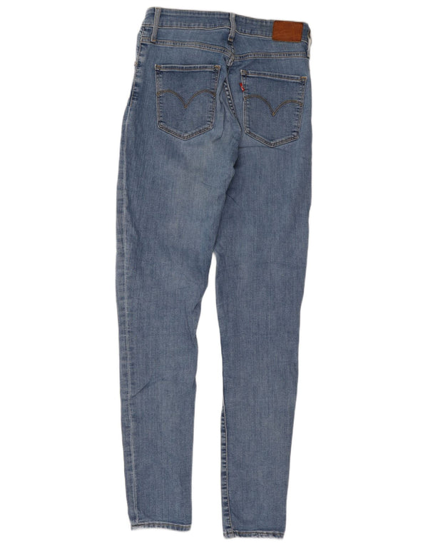 Levi's Womens 721 High Rise Skinny Jeans W28 L31 Blue