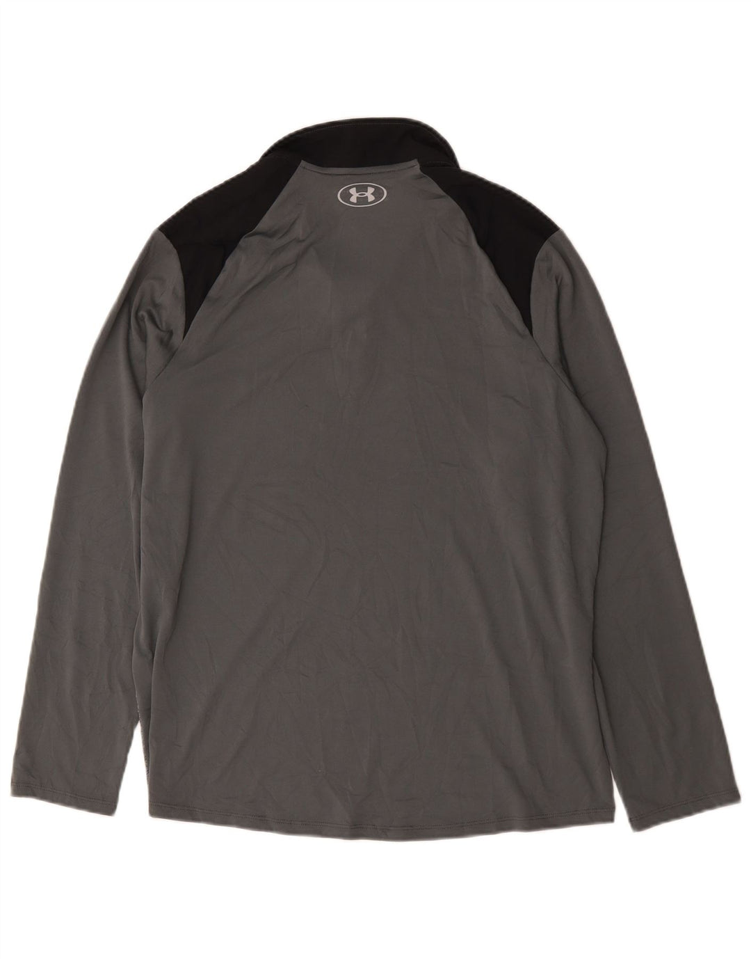 Under Armour Haut de Survêtement Zip Neck Homme Gris Colorblock