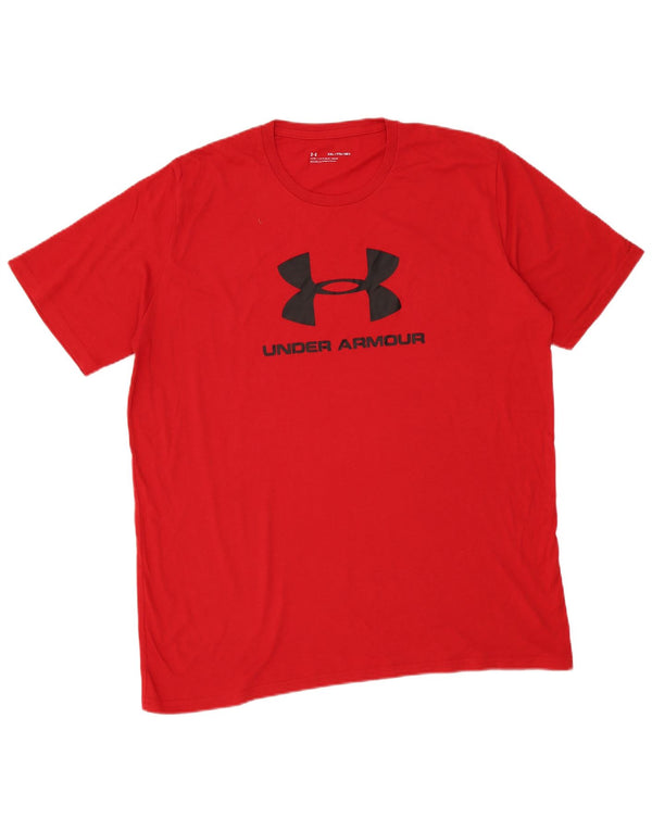 Tricou grafic Under Armour pentru bărbați Top 2XL, roșu