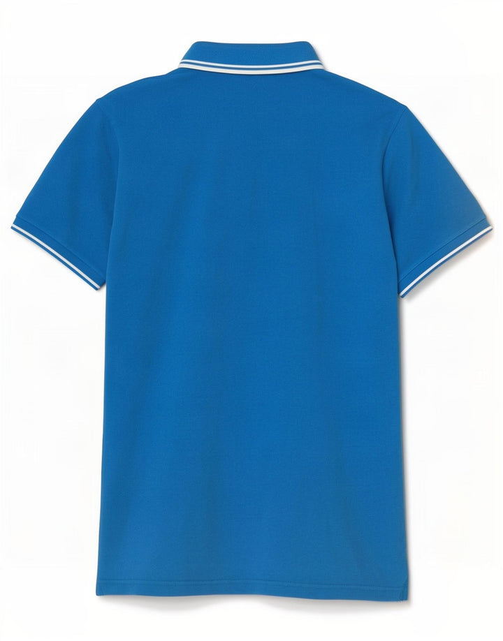 Fred Perry Mens Slim Fit Polo Shirt Small Blue Cotton