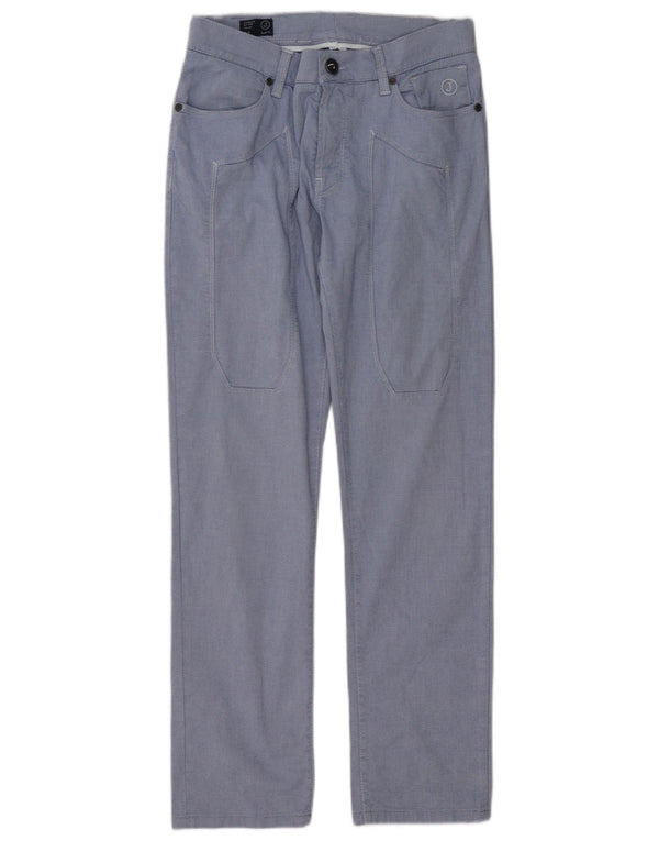 Pantaloni casual slim fit da uomo Jeckerson W32 L30 cotone blu