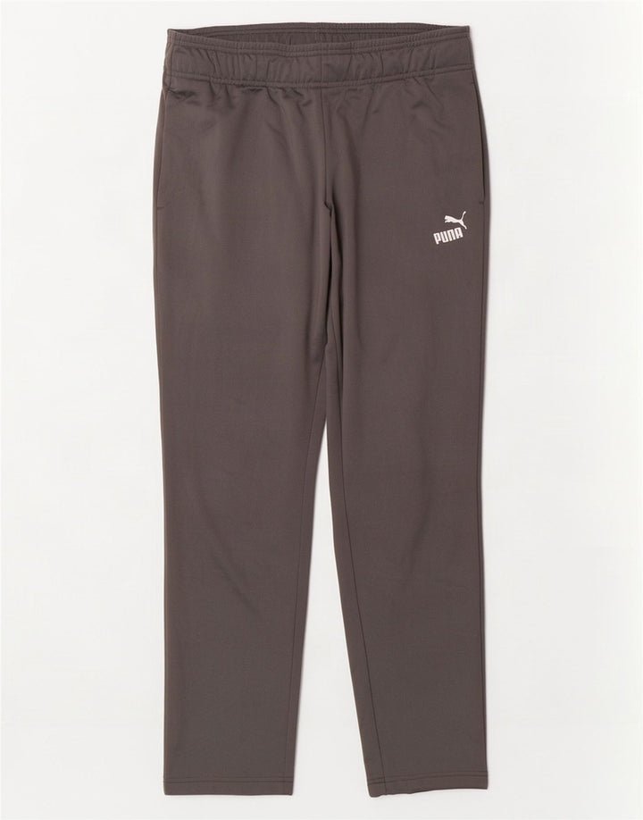 Puma Træningsdragtsbukser til kvinder UK 14 Large Grå Polyester