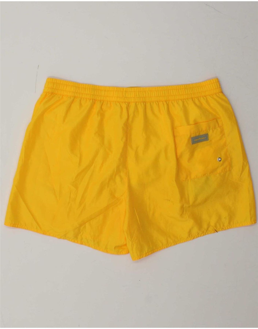 COAST Boys Swimming Shorts 11-12 Years XL  Yellow Polyester