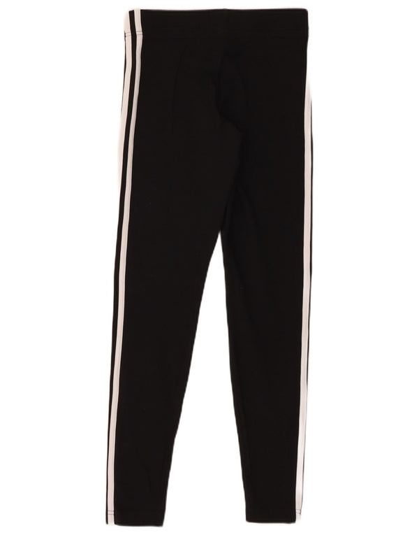 Legginsy Adidas Dziewczęce 13-14 Lat Czarne Bawełniane