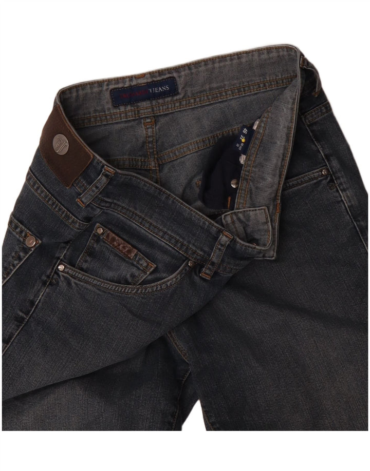Trussardi Womens Straight Jeans W30 L31 Blue