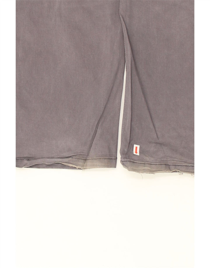 LEE Womens Classic Fit Straight Casual Trousers US 18 2XL W36 L31 Grey | Vintage Lee | Thrift | Second-Hand Lee | Used Clothing | Messina Hembry 