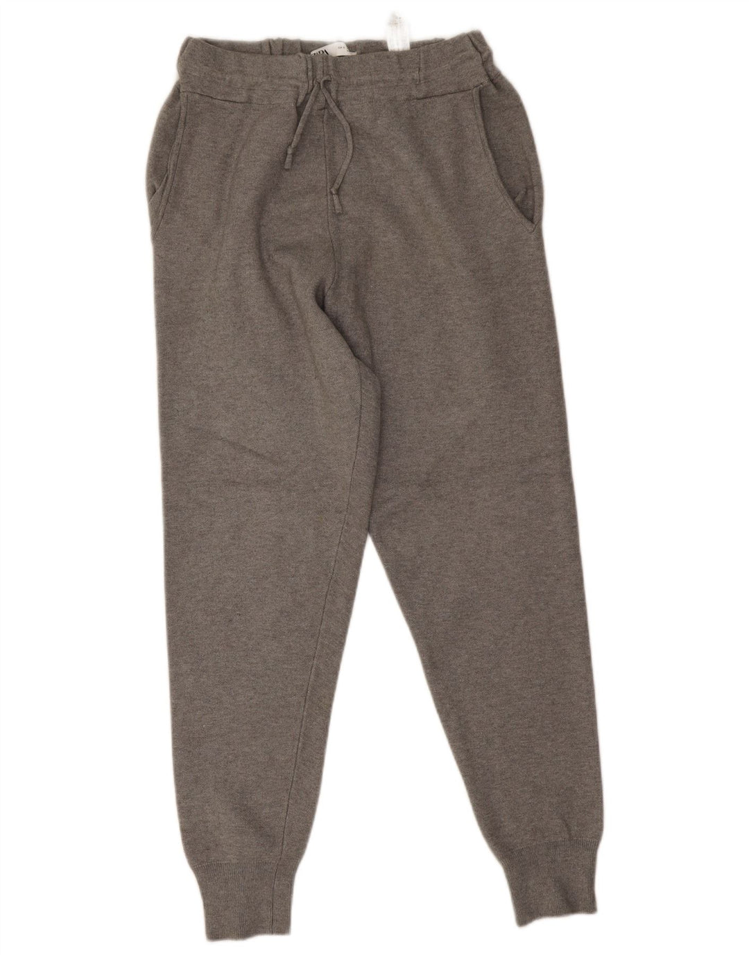 Zara Mens Tracksuit Trousers Joggers Small  Grey Viscose
