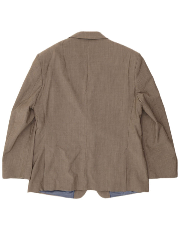 Marks & Spencer Veste Blazer 2 Boutons Homme UK 44 XL Laine Grise