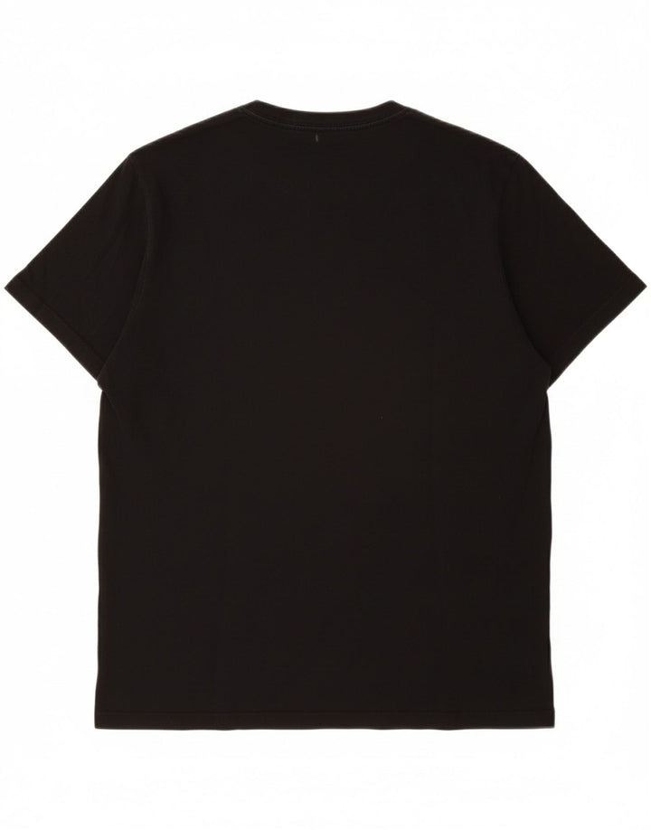 LEVI'S Mens Standard T-Shirt Top Large Black Cotton Vintage Levi's and Second-Hand Levi's from Messina Hembry 