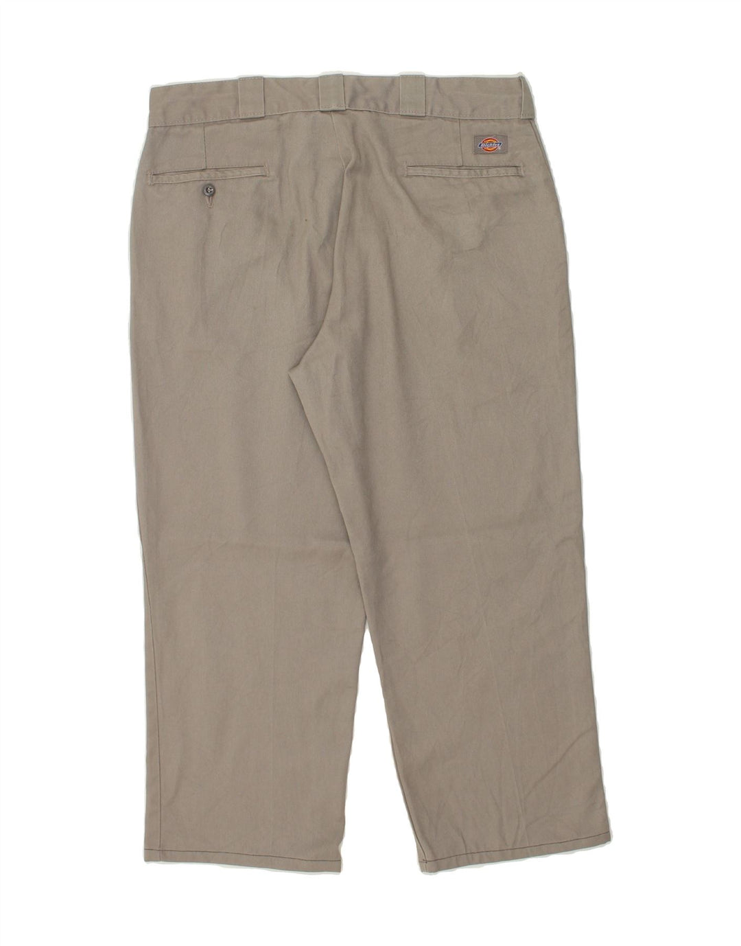 DICKIES Mens Tapered Chino Trousers W36 L25 Grey Polyester Vintage Dickies and Second-Hand Dickies from Messina Hembry 