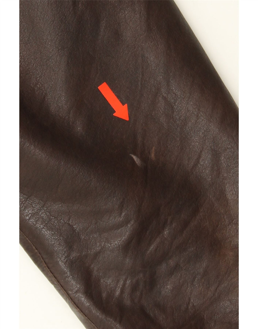 L.LAMBERTAZZI Mens Leather Jacket IT 52 XL Brown Leather Vintage L.Lambertazzi and Second-Hand L.Lambertazzi from Messina Hembry 