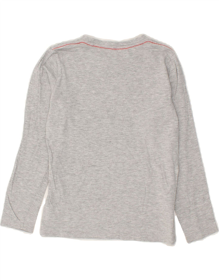 GUESS Boys Graphic Top Long Sleeve 7-8 Years Grey Cotton Vintage Guess and Second-Hand Guess from Messina Hembry 
