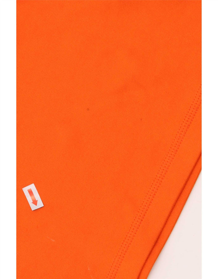 Adidas Herren Climalite T-Shirt Top Mittelorange Polyester