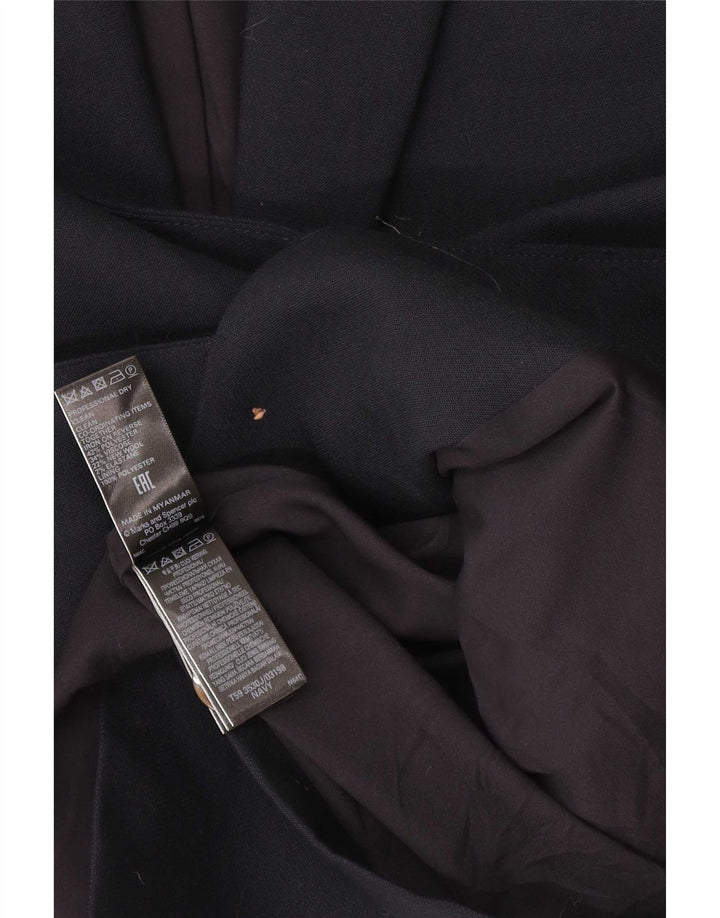 Marks & Spencer Damska marynarka oversize zapinana na 1 guzik, UK 18 XL, granatowa
