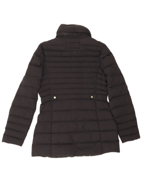 Tommy Hilfiger Γυναικείο μπουφάν με επένδυση UK 12 Medium Navy Blue Polyamide