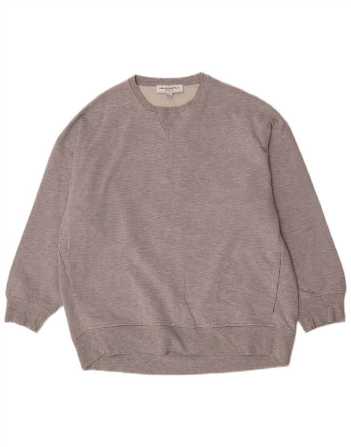 Carolyn Donnelly Womens Oversized Sweatshirt Jumper UK 14 Medium Grey