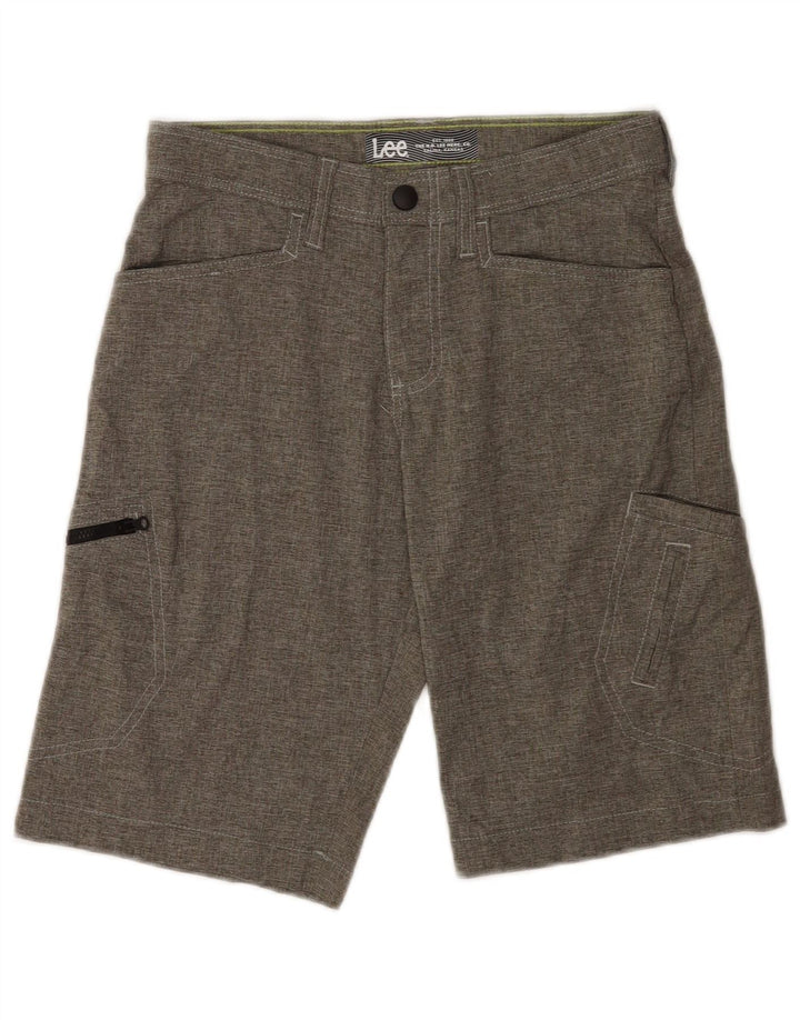 Lee Shorts cargo para niños 11-12 años W26 Poliéster gris