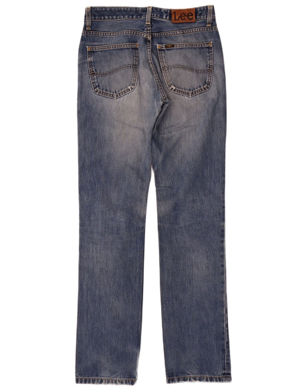 Lee Mens Straight Jeans W31 L35 Blue Cotton