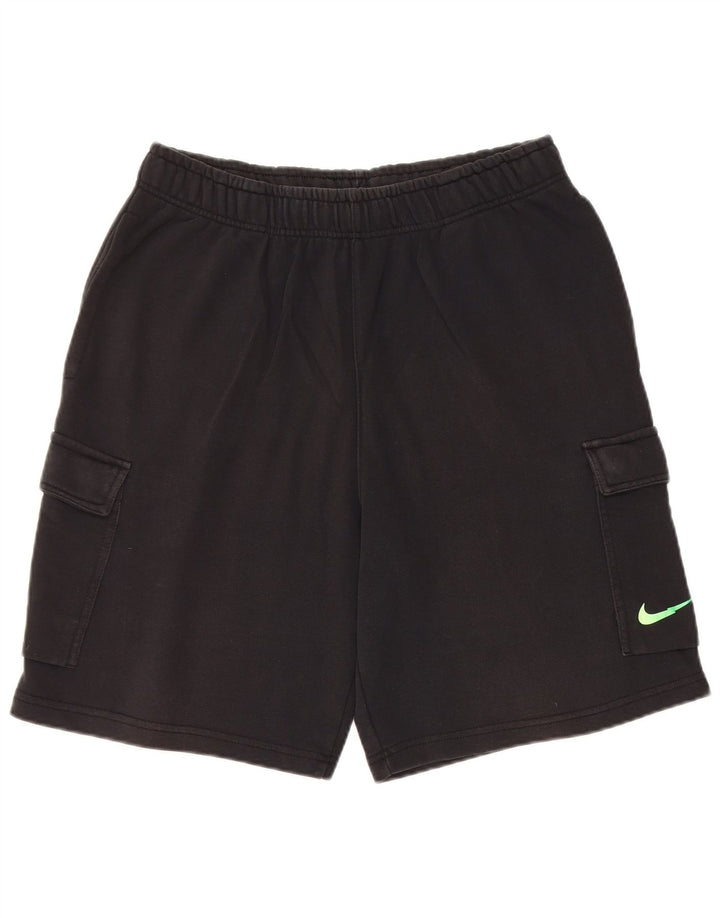 Nike Mens Standard Fit Sport Shorts Medium Black Cotton