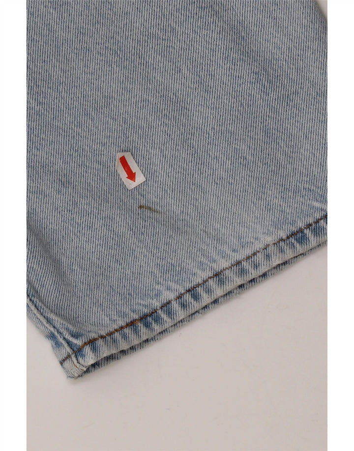 Levi's Womens Ribcage Straight Jeans W25 L29 Blue Cotton