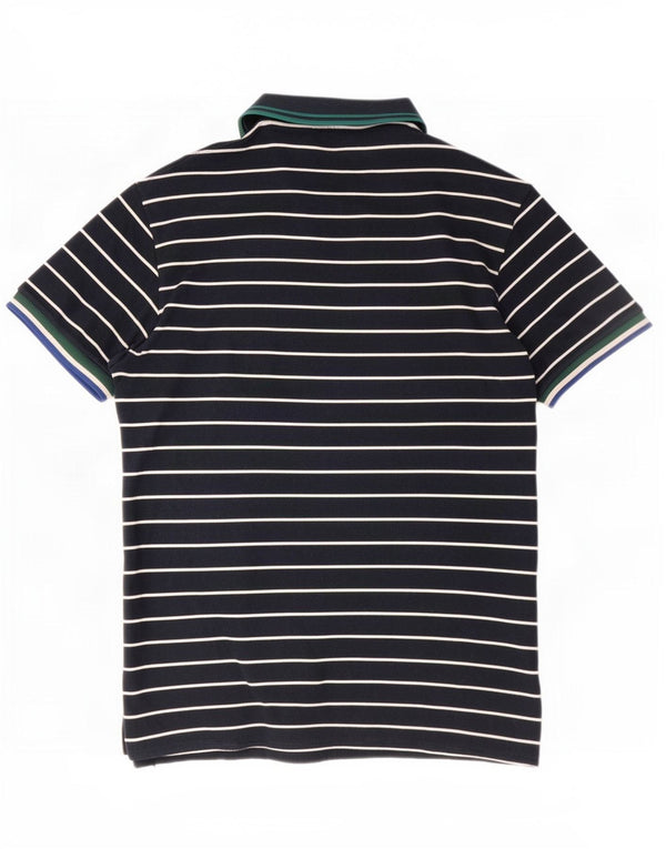 Polo Fred Perry da bambino 15-16 anni in cotone a righe blu navy
