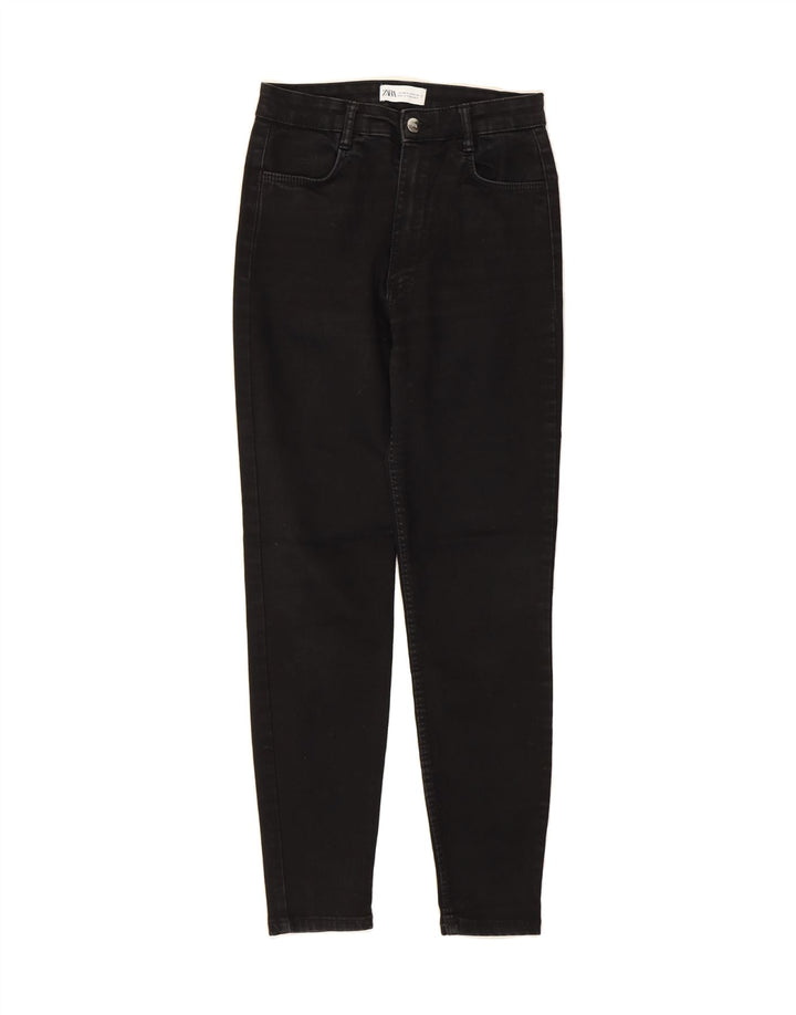 ZARA Womens Slim Jeans EU 38 Small W28 L27 Black Vintage Zara and Second-Hand Zara from Messina Hembry 