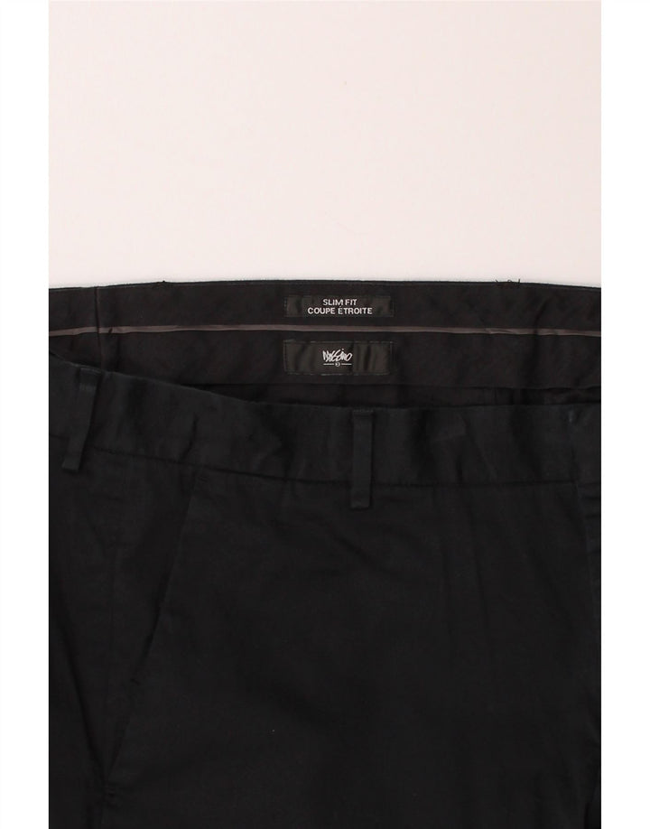 MOSSIMO Mens Slim Chino Trousers  W38 L30 Black Cotton Vintage Mossimo and Second-Hand Mossimo from Messina Hembry 