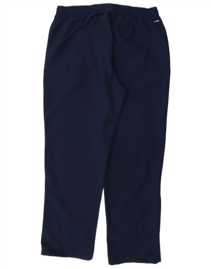 ADIDAS Mens Climalite Tracksuit Trousers XL  Navy Blue Polyester