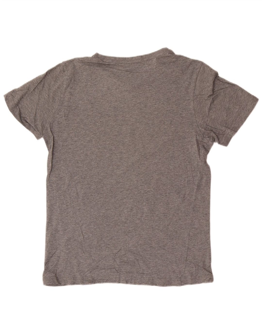 Puma Mens Graphic T-Shirt Top Medium Grey Flecked Cotton