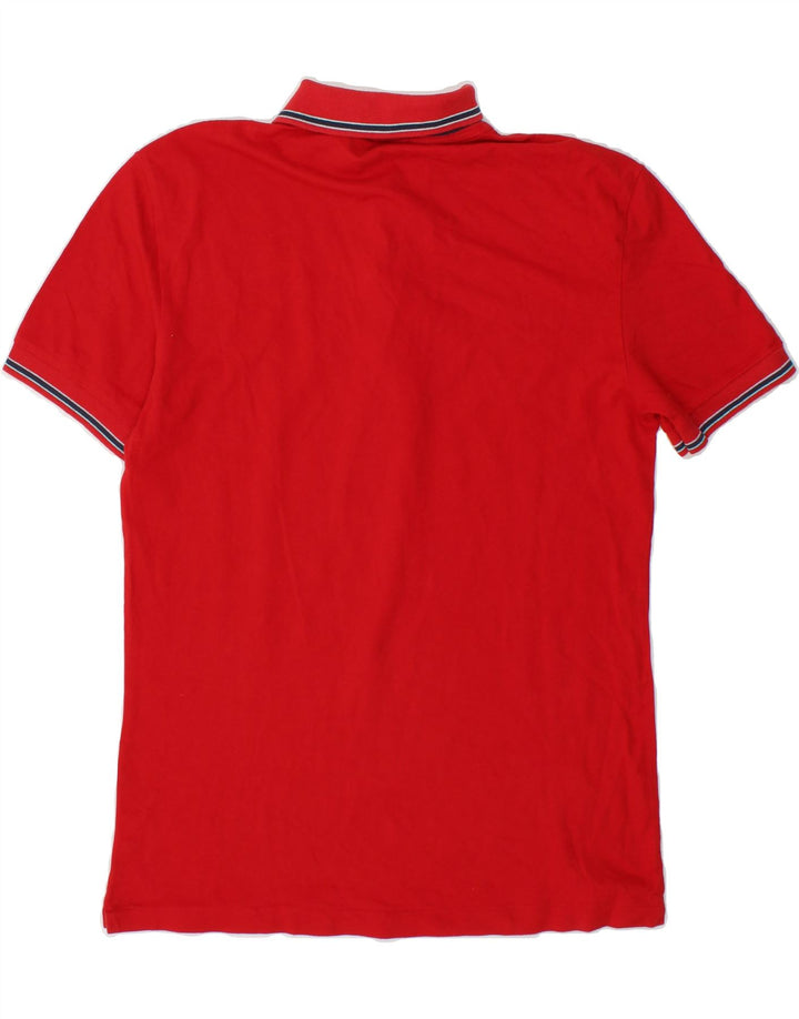 GAS Mens Polo Shirt XL Red Cotton Vintage Gas and Second-Hand Gas from Messina Hembry 