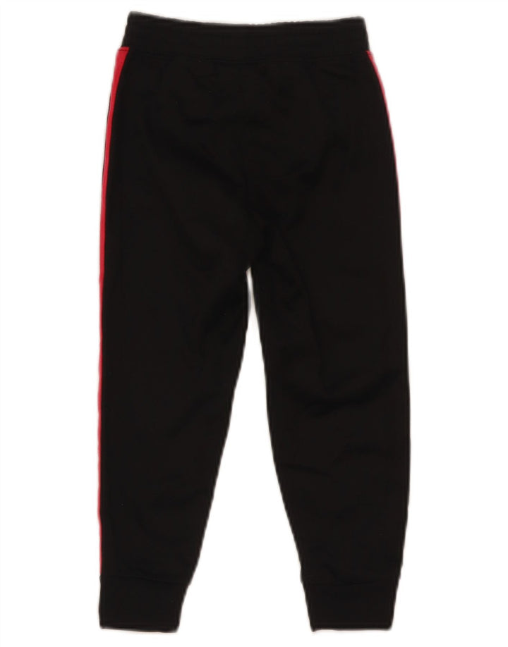 Nike Boys Tracksuit Trousers Joggers 2-3 Years Black Colourblock Polyester