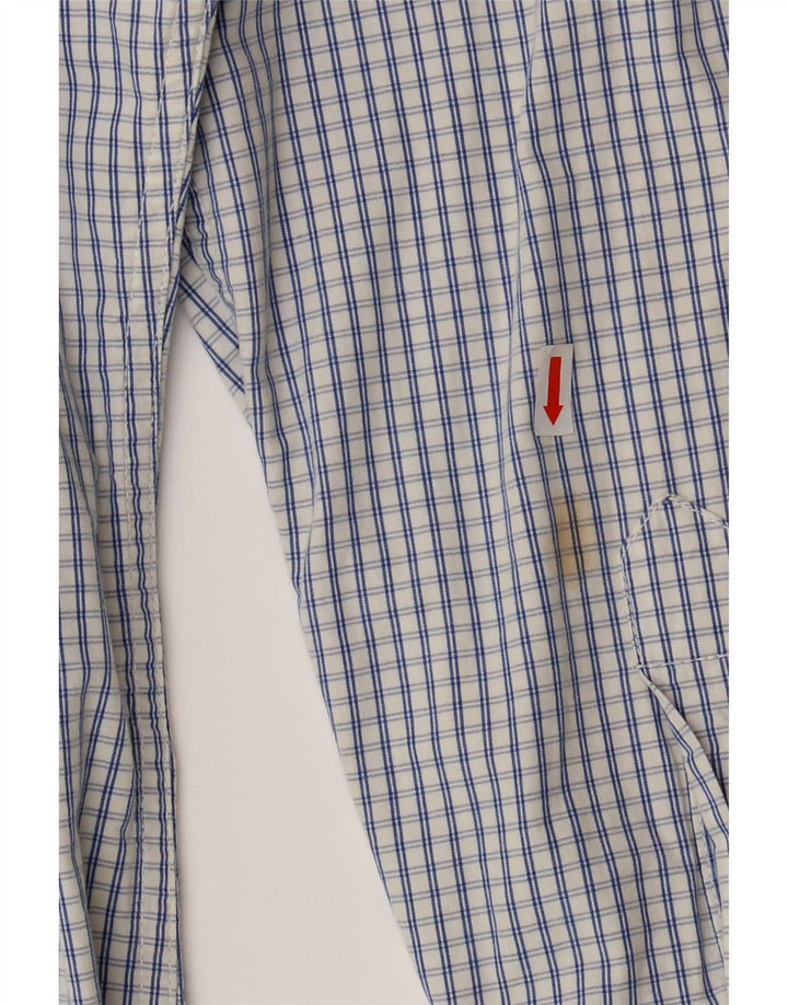 HOLLISTER Mens Shirt XL Blue Check Cotton