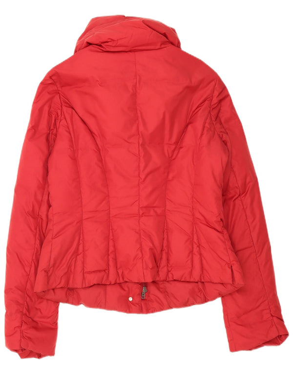 Max Mara Γυναικείο Σαββατοκύριακο με επένδυση UK 12 Medium Red Polyamide
