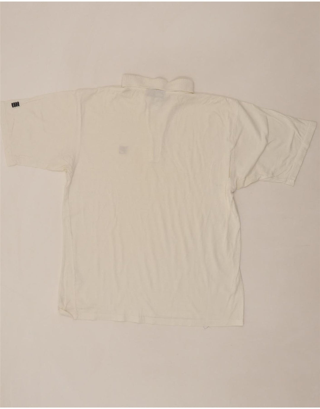 FILA Mens Polo Shirt Large White Cotton Vintage Fila and Second-Hand Fila from Messina Hembry 