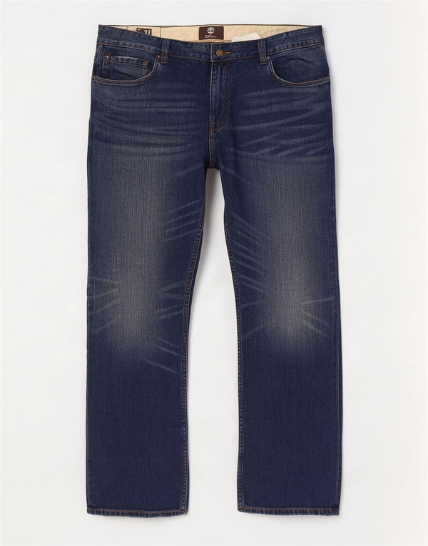 Timberland Mens Earthkeepers Straight Farmer W38 L33 kék pamut