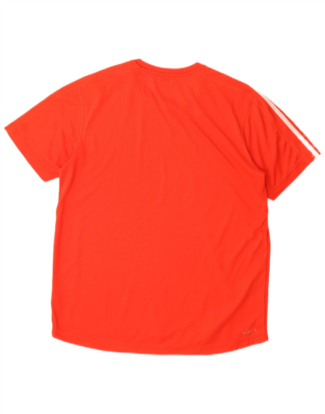 ADIDAS Mens Climalite T-Shirt Top Large Red Polyester