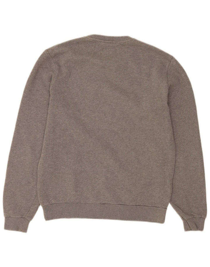 Jack Wills Mens Sweatshirt Jumper Medium Grey Flecked Cotton