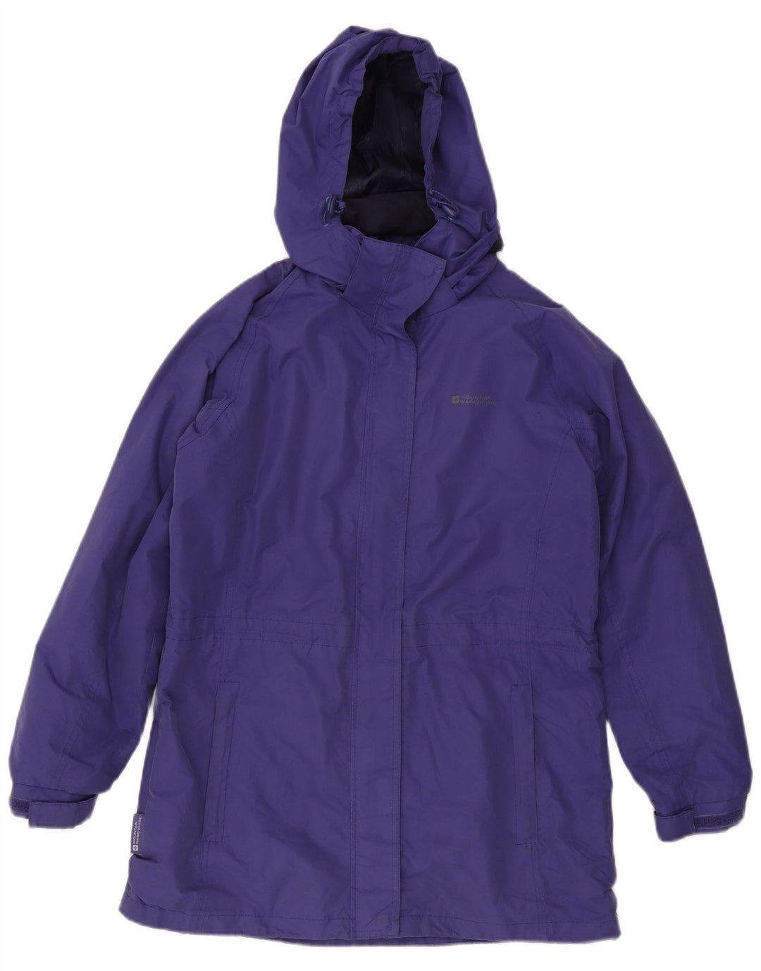 Mountain Warehouse Damen-Regenmantel mit Kapuze, UK 14, Größe L, Lila, Polyester