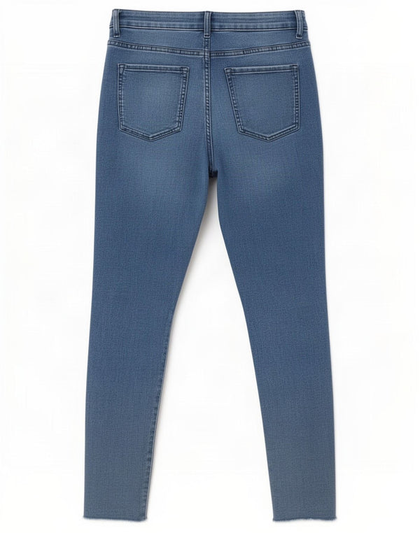 Marks & Spencer Jeans The Ivy Skinny da donna UK 14 Large W32 L27 Cotone blu