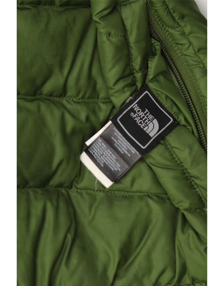 Giacca reversibile con cappuccio The North Face da ragazzo 10-11 anni verde medio