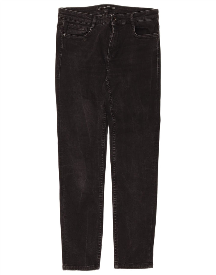 ZARA Womens Slim Jeans EU 40 Medium W30 L28 Black