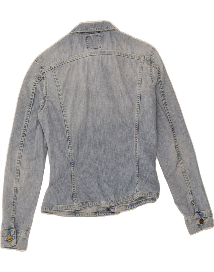 LEE Womens Denim Jacket UK 12 Medium Blue Cotton Vintage Lee and Second-Hand Lee from Messina Hembry 