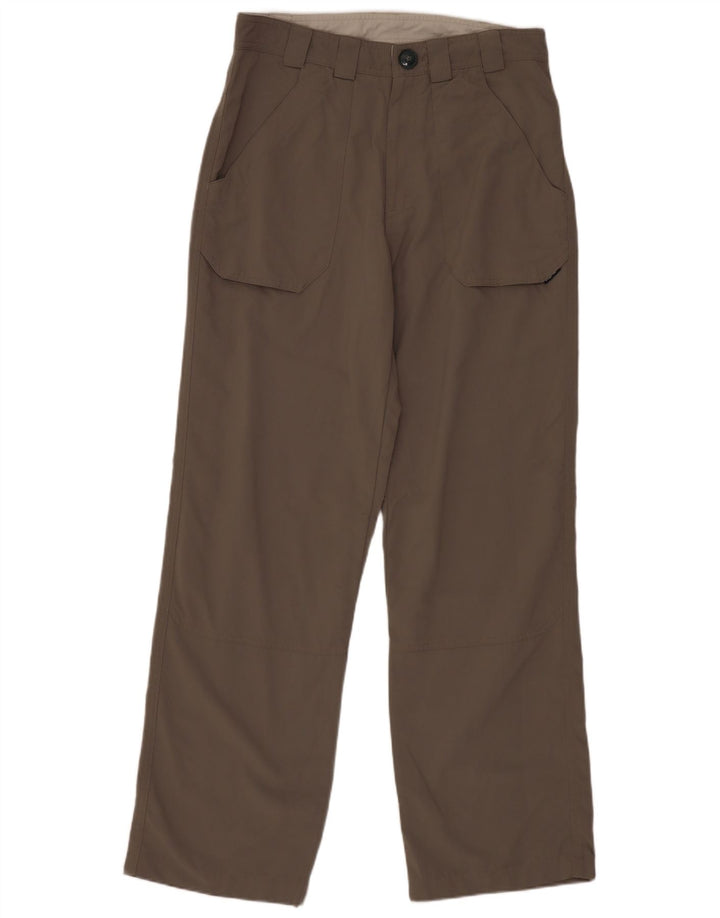 ROHAN Mens Straight Chino Trousers W30 L28 Grey Polyamide