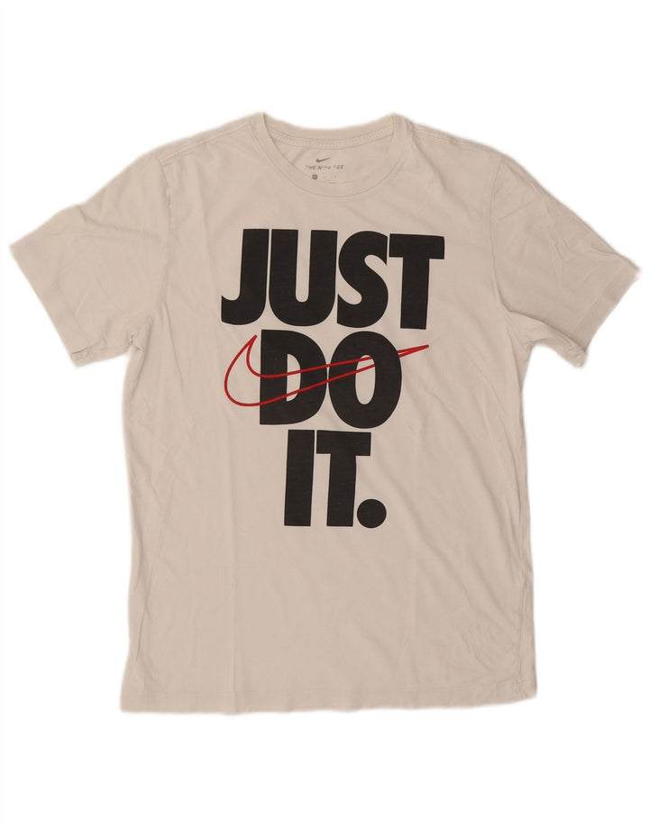 Nike Mens Graphic T-Shirt Top Medium White