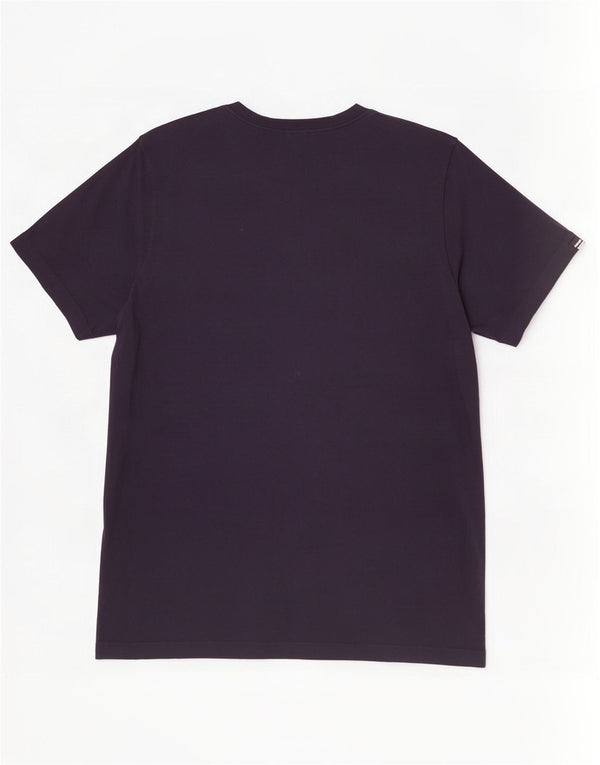 Adidas Mens Graphic T-Shirt Top Large Navy Blue Cotton