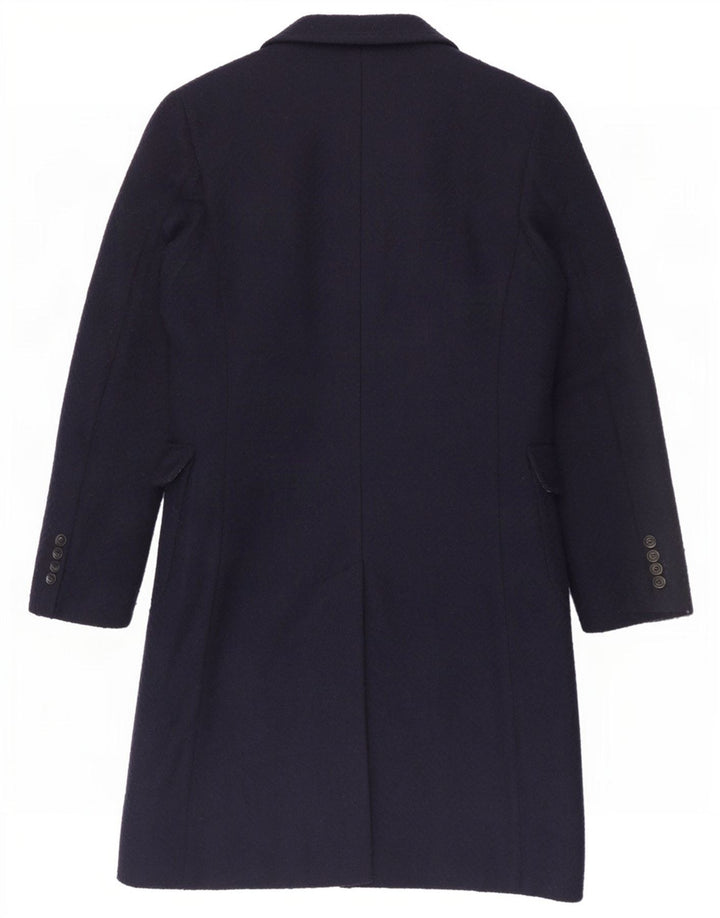Soprabito da donna Gianni Feraud UK 14 Grande poliestere Chevron blu navy