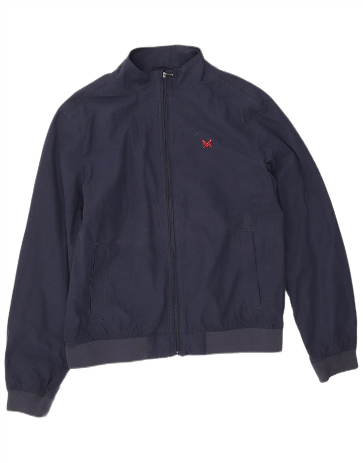 Crew Clothing Giacca bomber da uomo UK 36 Small Poliestere blu navy