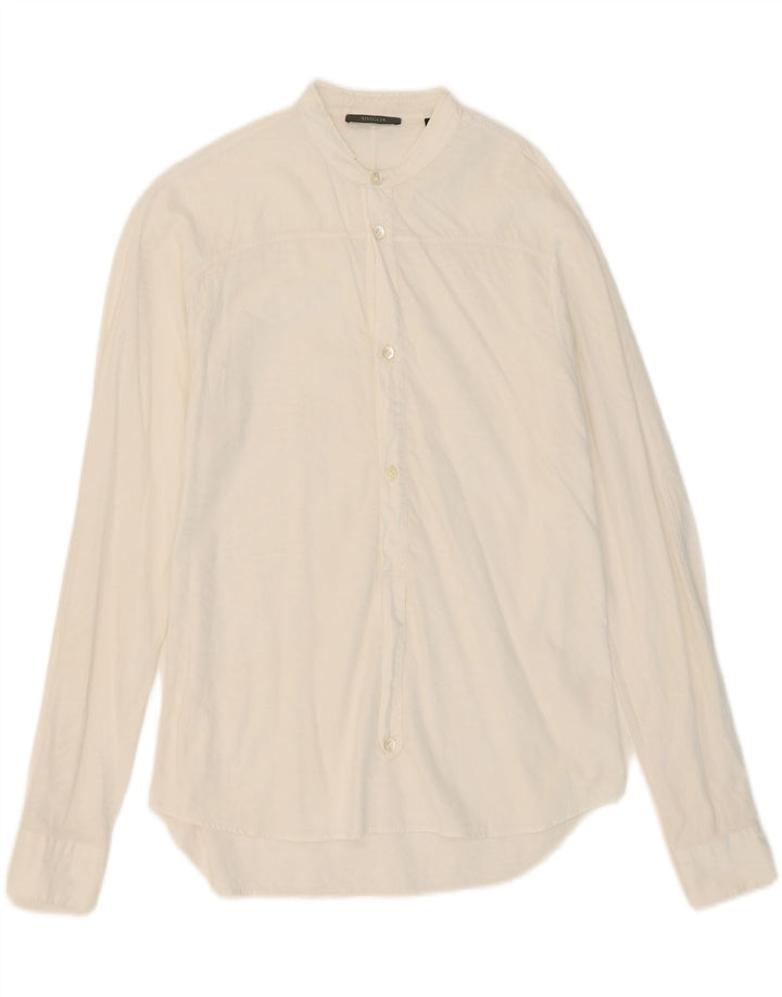 SIVIGLIA Mens Pullover Shirt Size 40 15 3/4 Medium White Vintage SIVIGLIA and Second-Hand SIVIGLIA from Messina Hembry 